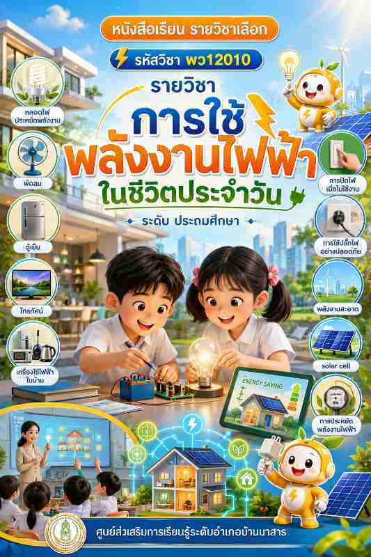 การใช้พลังงานไฟฟ้าในชีวิตประจำวัน 1